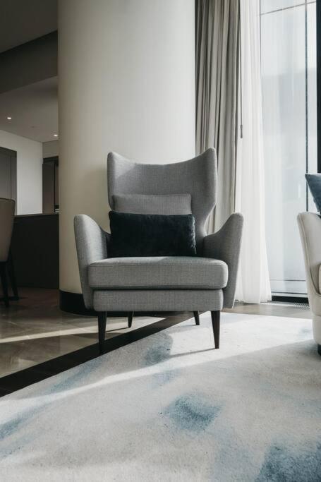Serviced Luxurious 3+1 In Address Emaar Square Isztambul Kültér fotó
