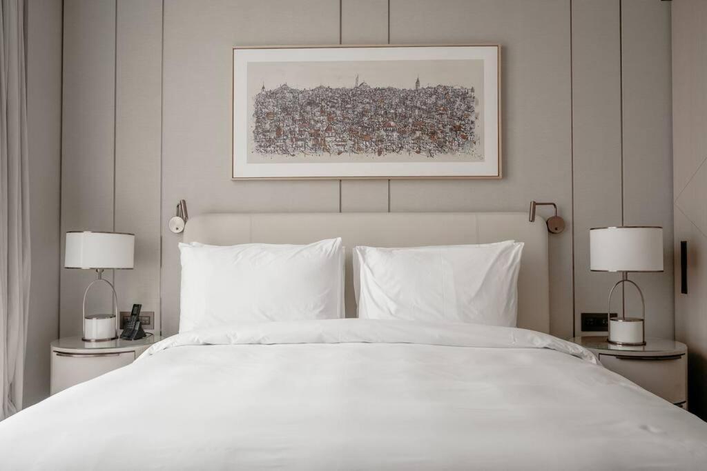 Serviced Luxurious 3+1 In Address Emaar Square Isztambul Kültér fotó