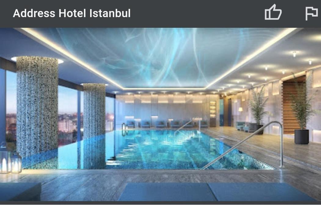 Serviced Luxurious 3+1 In Address Emaar Square Isztambul Kültér fotó