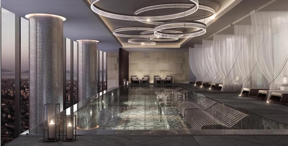 Serviced Luxurious 3+1 In Address Emaar Square Isztambul Kültér fotó