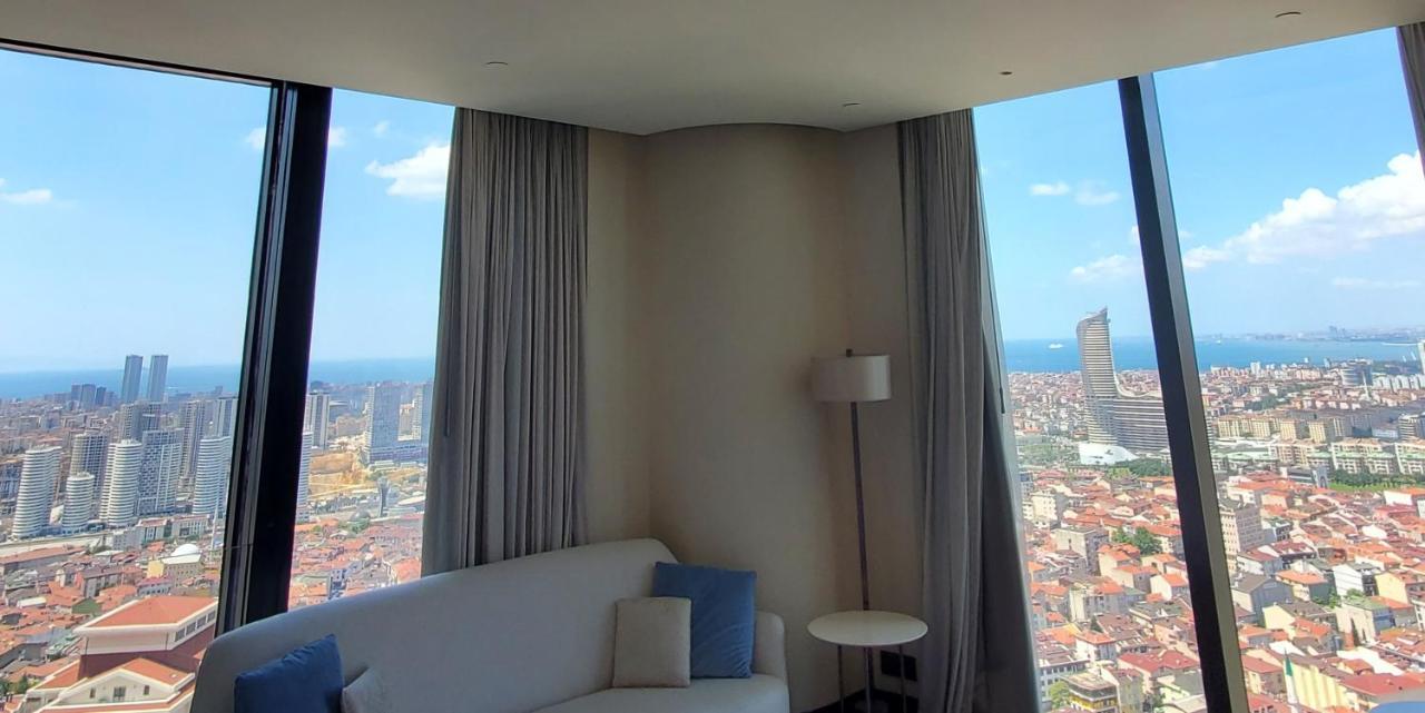 Serviced Luxurious 3+1 In Address Emaar Square Isztambul Kültér fotó